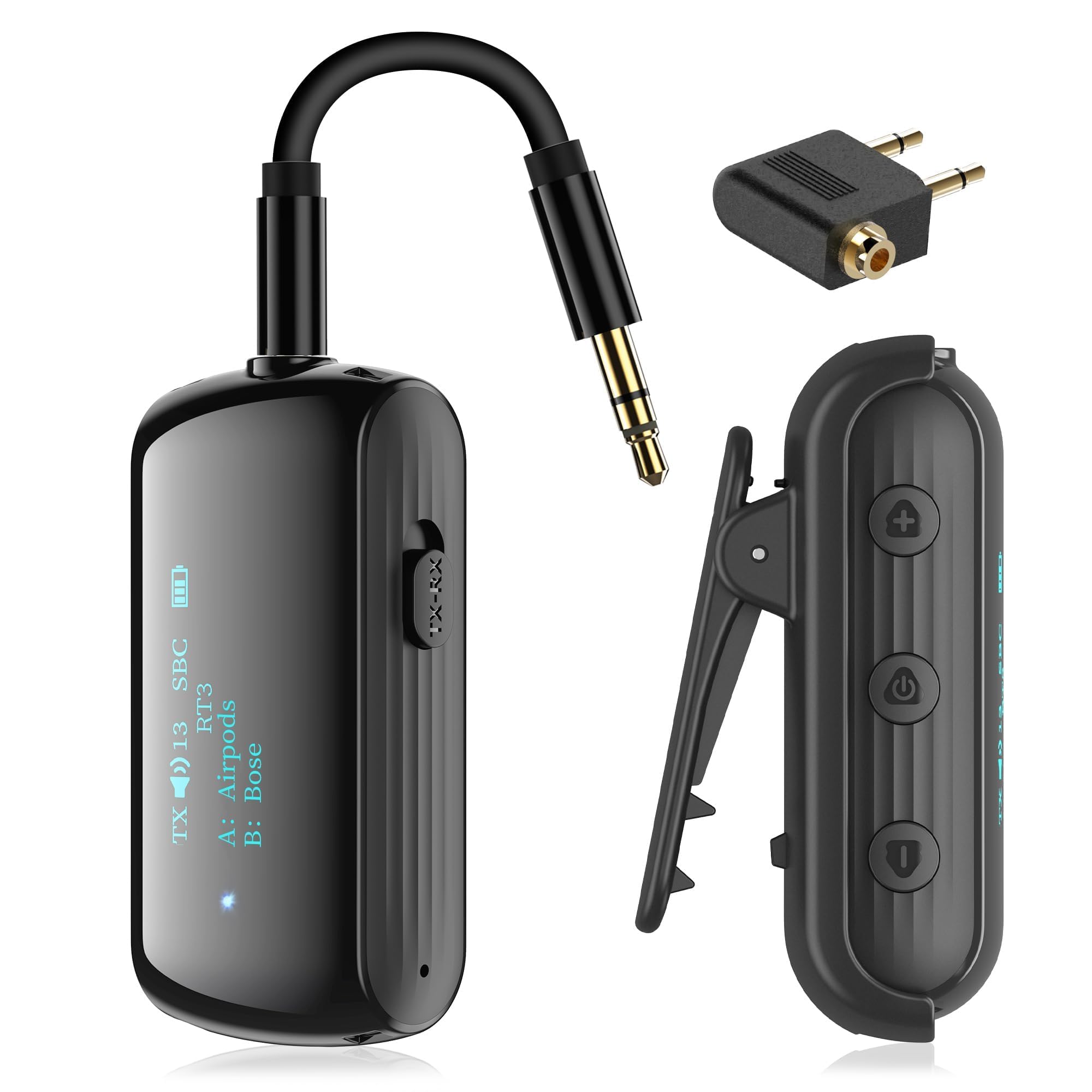 Amazon.com: YOCOWOCO Bluetooth Transmitter Receiver for 2 AirPods